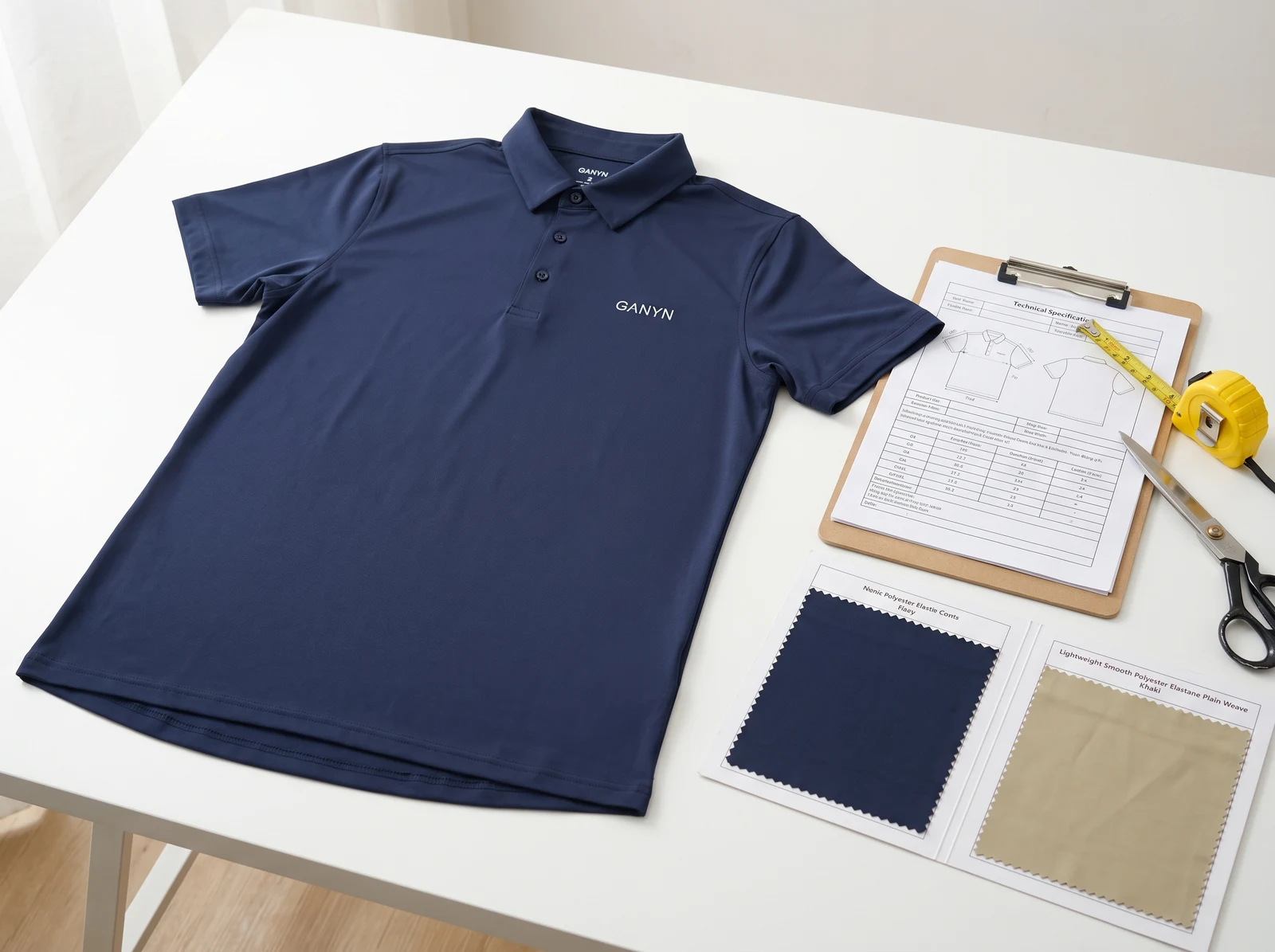 What to check before approving a golf apparel sample.