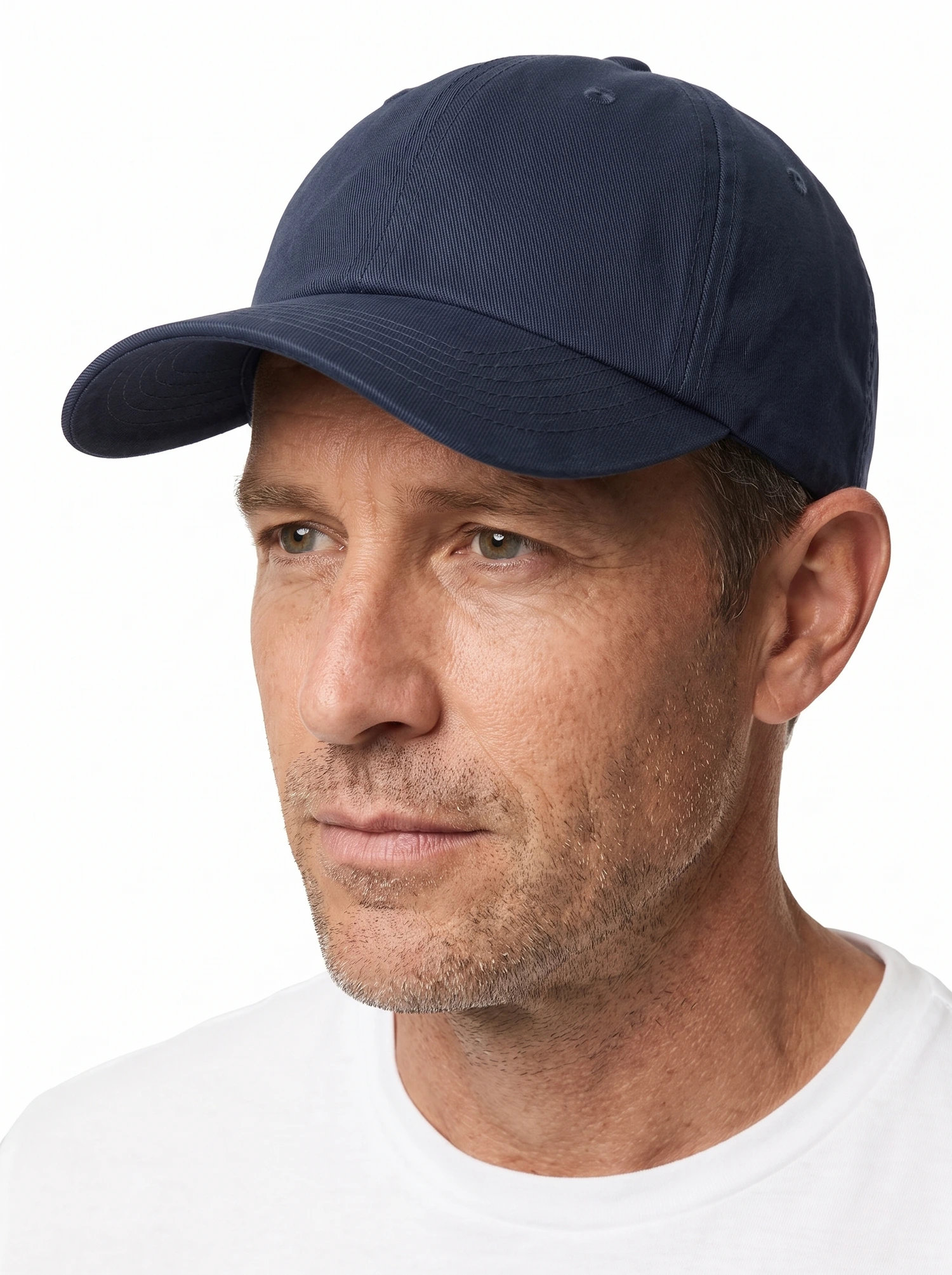 Signature Golf Cap — studio construction detail